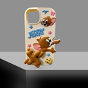 Pearlbeat Tom & Jerry Spin Case for iPhone 15