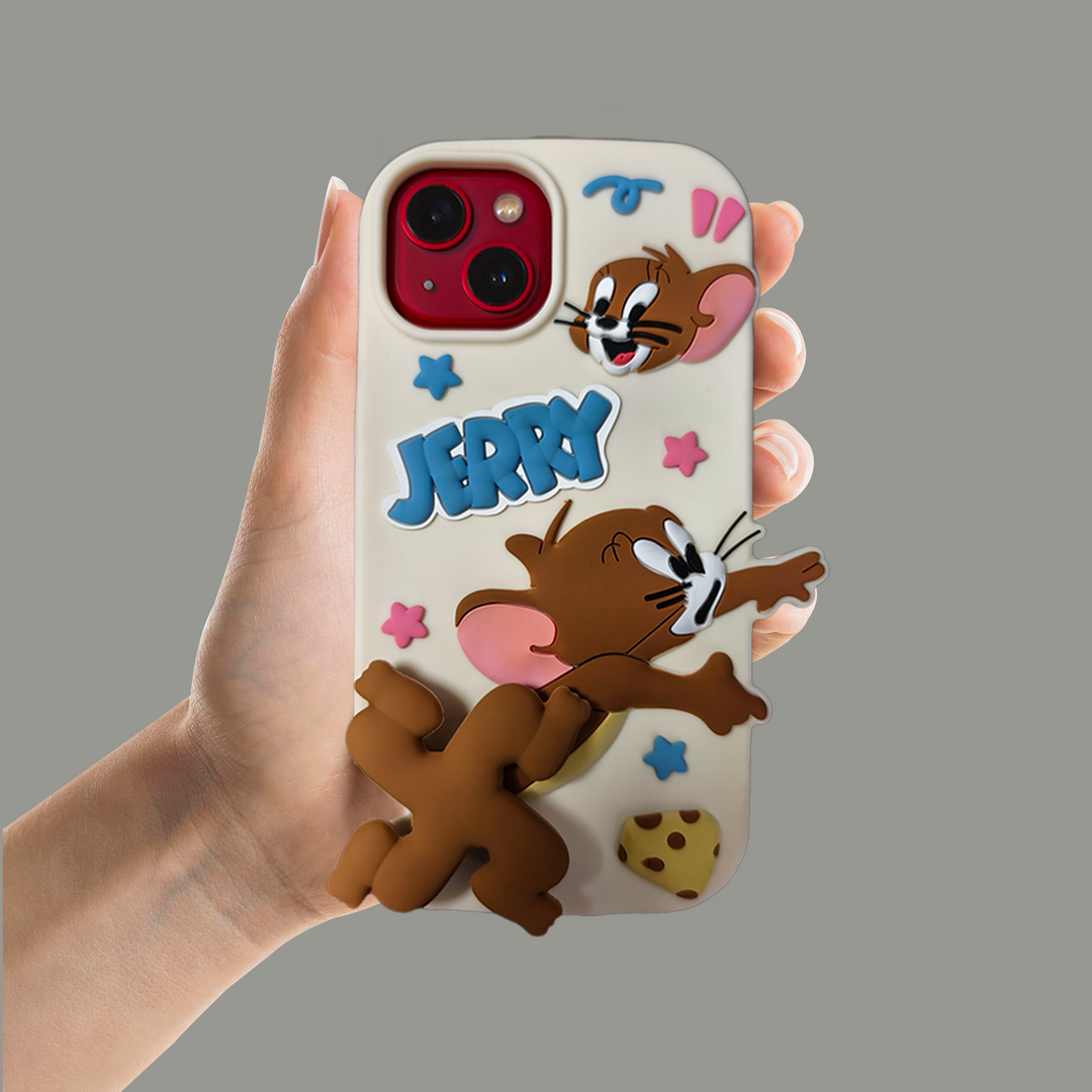 Pearlbeat Tom & Jerry Spin Case for iPhone 15