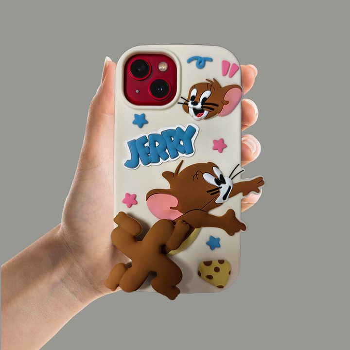 Pearlbeat Tom & Jerry Spin Case for iPhone 15