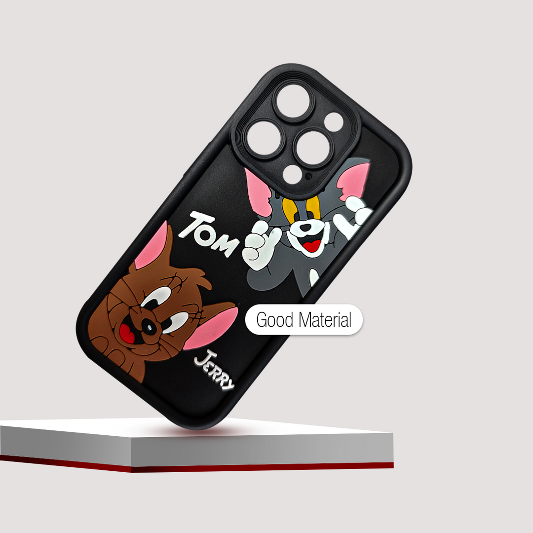 Pearlbeat Tom & Jerry Case for iPhone 15 Pro Max