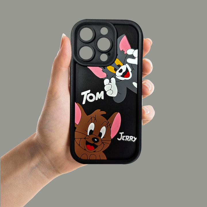 Pearlbeat Tom & Jerry Case for iPhone 14 Pro Max