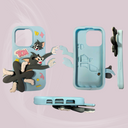 Pearlbeat Tom & Jerry Spin Case for iPhone 15 Pro Max